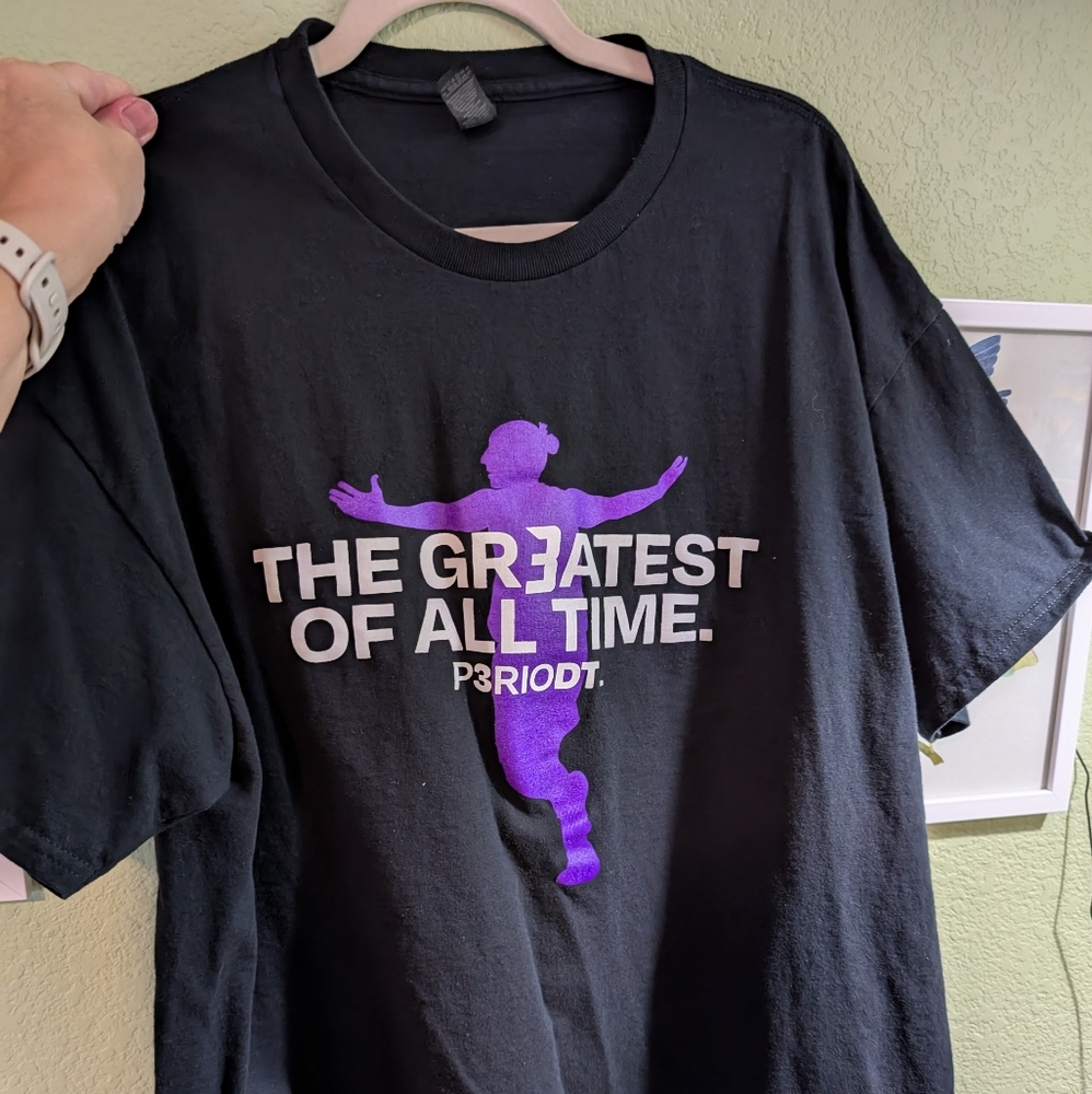 WNBA Diana Taurasi Phoenix Mercury GOAT P3RIODT retirement tee 9/19/2024